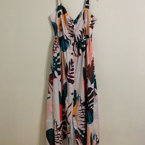 Tropical Maxi Dress